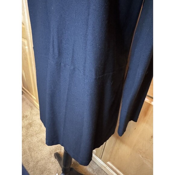 Eileen Fisher Women’s XS Snap Up Dark Blue Cardigan With Pockets Workwear - Picture 6 of 13